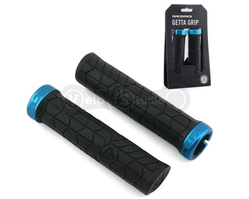 Грипсы Race Face Getta Grips Black Turquoise 30 мм