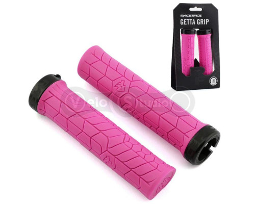 Грипсы Race Face Getta Grips Magenta Black 30 мм