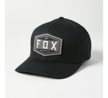 Кепка FOX Emblem Flexfit Hat Black L/XL