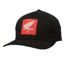 Кепка FOX Honda Flexfit Hat черная L/XL