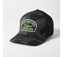 Кепка FOX OG Camo Flexfit Hat Camo Black L/XL