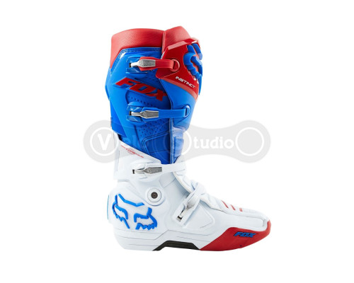 Мотоботи FOX Instinct Boot Blue Red US 12