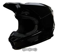 Мотошолом FOX V1 Mips Plaic Helmet Black XL (61-62 см)