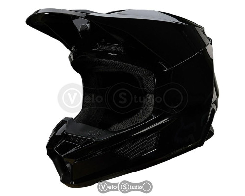 Мотошолом FOX V1 Mips Plaic Helmet Black XXL (61-65 см)