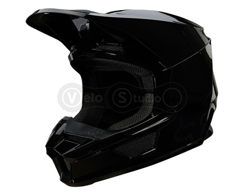 Мотошолом FOX V1 Mips Plaic Helmet Black XXL (61-65 см)