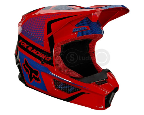 Мотошолом FOX V1 Oktiv Mips Helmet Flo Red L (59-60 см)
