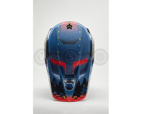 Мотошлем FOX V3 RS Mavlr Helmet Dusty Blue L (59-60 см)