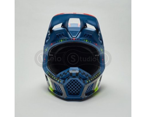 Мотошлем FOX V3 RS Mavlr Helmet Dusty Blue L (59-60 см)