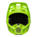 Мотошолом FOX V3 RS Psycosis Helmet Flo Yellow L (59-60 см)