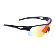 Очки Relax Quadra чёрные, 100% защита UV400, Чехия