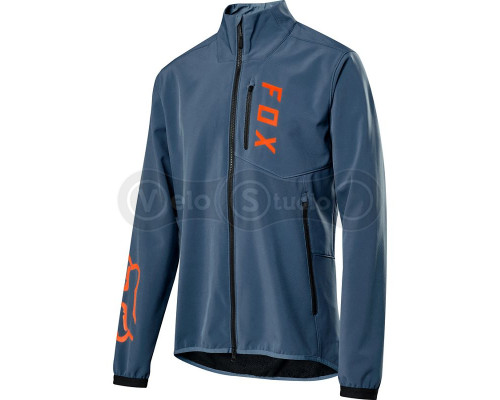 Вело куртка Fox Ranger Fire Jacket Blue Steel размер M