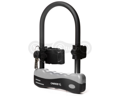 Вело замок ONRIDE Сlamp 10 скоба U-Lock 12x165x245 мм