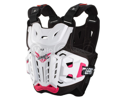 Защита тела LEATT Chest Protector 4.5 Jacki White/Pink