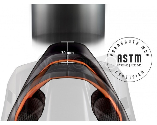 Вело шолом MET Parachute MCR (Mips) Black Matt M (56-58cm)