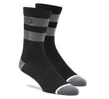 Вело носки Ride 100% Flow Performance Black Grey L/XL (42-46 размер)