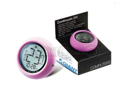 Велокомпьютер Giant Continium 9W беспроводной розовый