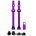 Безкамерний ніпель MUC-OFF Tubeless 80 мм Purple - 2 штуки