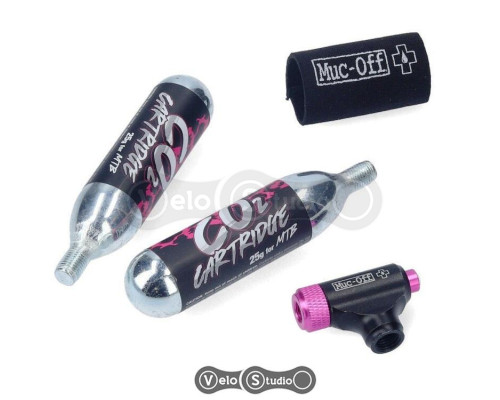 Комплект Muc-Off MTB CO2 Inflator + 2x25g