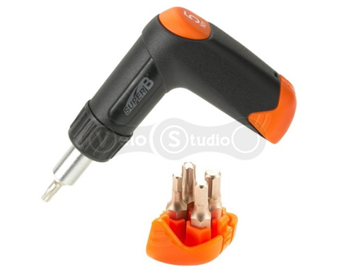 Динамометрический ключ SuperB 5Nm с сменными насадками