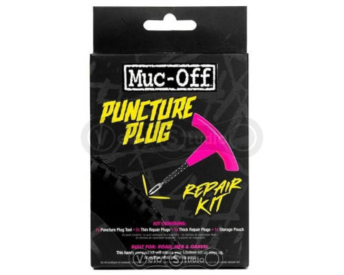 Ремонтный комплект Muc-Off Puncture Plug Tubeless Repair Kit Tool + 10 Plugs