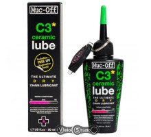 Мастило для ланцюга Muc-Off C3 Ceramic Dry Lube 50 ml + ліхтарик