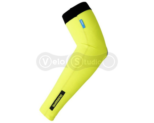 Утеплювачі рук Shimano Arm Warmer неоново-жовті, розмір L