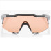 Велосипедные очки Ride 100% Speedcraft - Soft Tact Stone Grey - HiPER Coral Lens