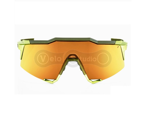 Велосипедные очки Ride 100% Speedcraft - Matte Metallic Viperidae - Bronze Multilayer Mirror
