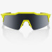 Велосипедные очки Ride 100% SpeedCraft SL - Soft Tact Banana - Black Mirror Lens + Clear