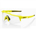 Велосипедные очки Ride 100% SpeedCraft SL - Soft Tact Banana - Black Mirror Lens + Clear