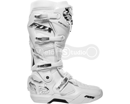 Мотоботи FOX Instinct Boot White/Silver US 11