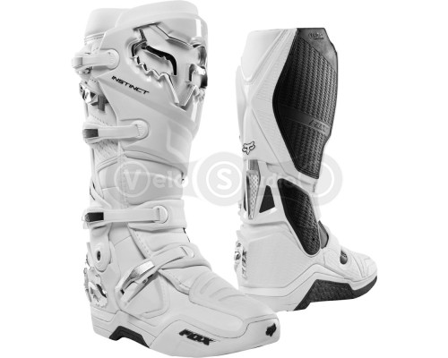 Мотоботи FOX Instinct Boot White/Silver US 11