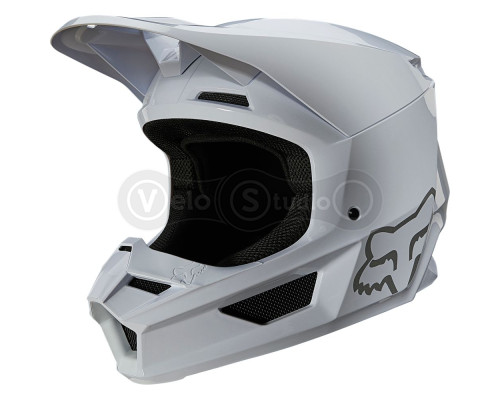 Мотошлем FOX V1 Mips Plaic Helmet White L (59-60 см)