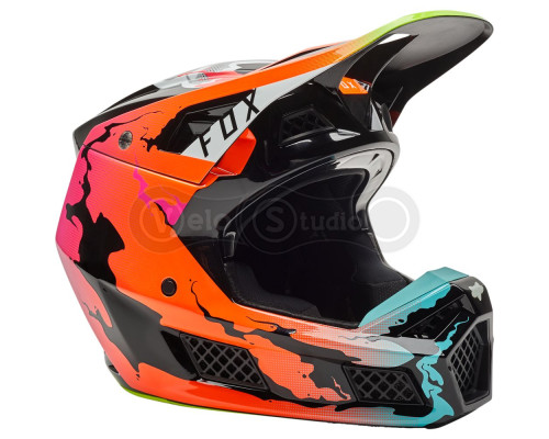 Мотошлем FOX V3 RS Pyre Helmet Multi M (57-59 см)
