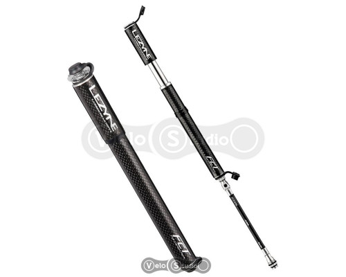 Велонасос Lezyne Carbon Road Drive 160 psi S-180 мм чорний