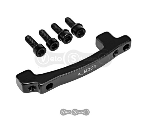 Адаптер (переходник) Tektro A-7 перед/зад с болтами