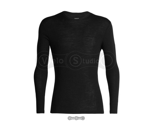 Термофутболка Icebreaker 175 Everyday LS Merino Crewe Black M