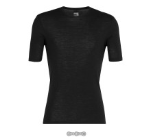 Термофутболка Icebreaker 175 Everyday SS Merino Crewe Black S