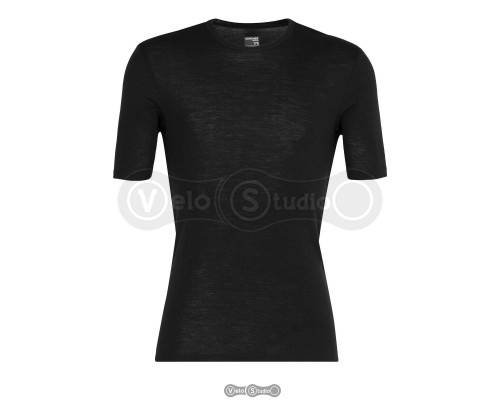 Термофутболка Icebreaker 175 Everyday SS Merino Crewe Black S