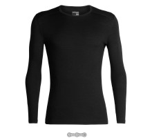 Термофутболка Icebreaker 200 Oasis LS Crewe Black M