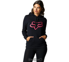 Толстовка FOX Boundary Pullover Fleece женская Black/Pink размер S