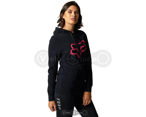 Толстовка FOX Boundary Pullover Fleece женская Black/Pink размер S