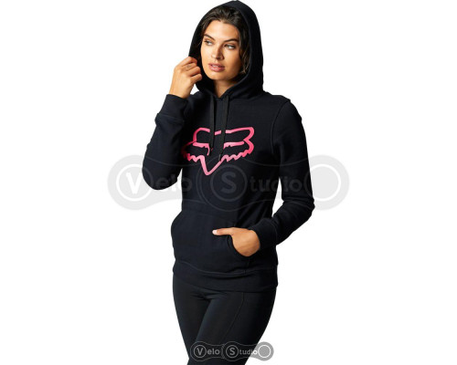 Толстовка FOX Boundary Pullover Fleece женская Black/Pink размер S