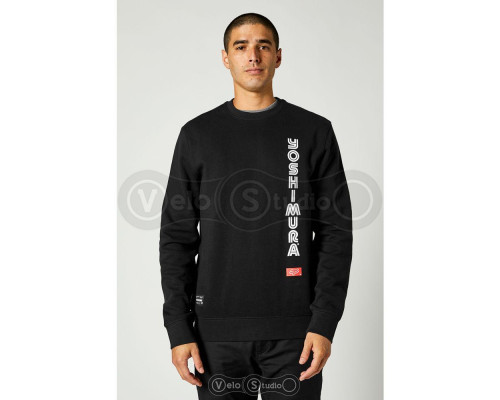 Толстовка FOX Yoshimura Crew Fleece Black размер L