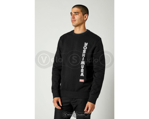 Толстовка FOX Yoshimura Crew Fleece Black размер L