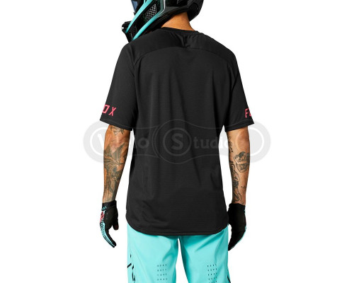 Вело джерсі FOX Defend SS Jersey Black розмір L