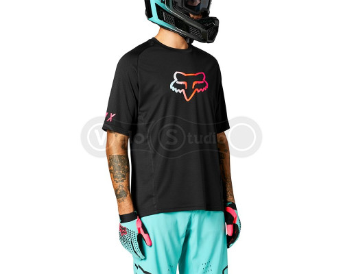 Вело джерсі FOX Defend SS Jersey Black розмір L