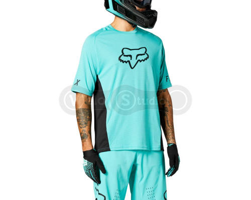 Вело джерсі FOX Defend SS Jersey Teal розмір M