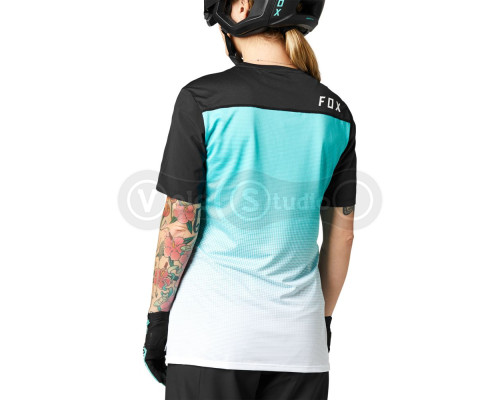 Вело джерси FOX Flexair Womens Jersey Teal размер L