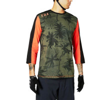 Вело джерсі FOX Ranger DR 3/4 Jersey Olive Green розмір L